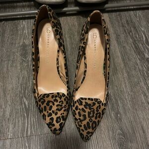 Leopard Lauren Conrad heels